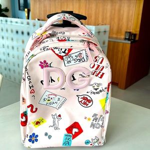 Dolce&Gabbana kids trolley backpack